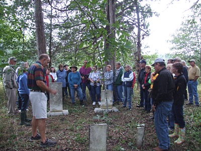 NBAHS Event at Caldwell Pottery Site